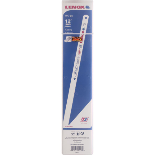 Hacksaw Blades, Bi-Metal, 12" L, 32 TPI FMT Sales Ltd