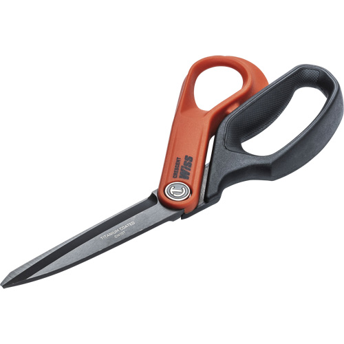 Cisaille pour ouvrier professionnel, 10", Poign&eacute;e Anneaux FMT Sales Ltd