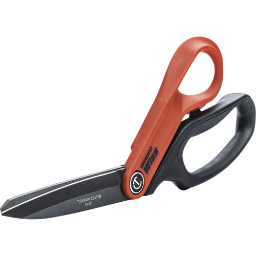 Cisaille pour ouvrier professionnel, 10", Poign&eacute;e Anneaux FMT Sales Ltd