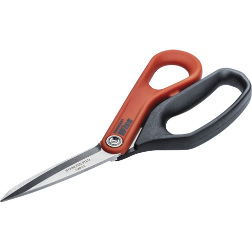 Stainless Steel All Purpose Tradesman Shears, 8-1/2", Rings Handle FMT Sales Ltd
