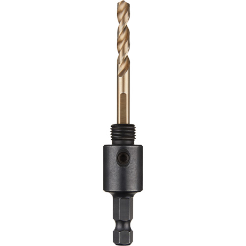 Hole Dozer Hole Saw Small Arbor with Cobalt Pilot Bit, 0" - 1-3/16", 1/4" Shank FMT Sales Ltd
