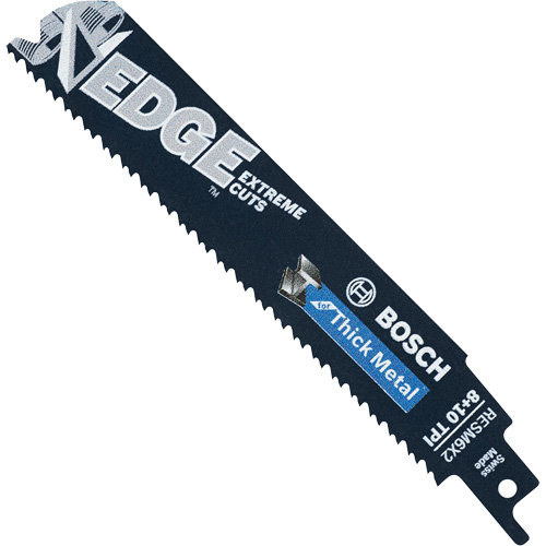 Lames de scie alternative Edge, Bim&eacute;tal, 8/10 Dents par pouce, 6" lo FMT Sales Ltd