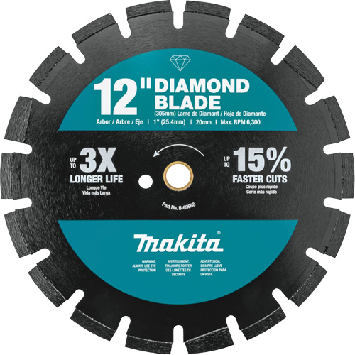 Lame de scie en diamant segment&eacute;e pour usage double FMT Sales Ltd