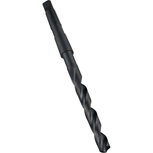 Thinned Point Taper Shank Drill Bit, 23.25 mm, High Speed Steel, 155 mm Flute, 118° Point FMT Sales Ltd