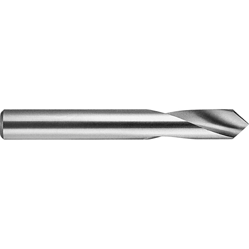 Spotting Drill, Bright, Short Length, 1/2", High Speed Steel, 120° Point FMT Sales Ltd