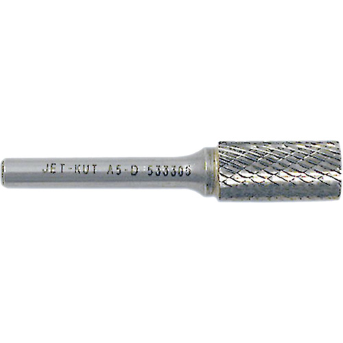 Cylindrical Burr, 5/8" Dia., 1/4" Shank, 1" Depth of Cut FMT Sales Ltd