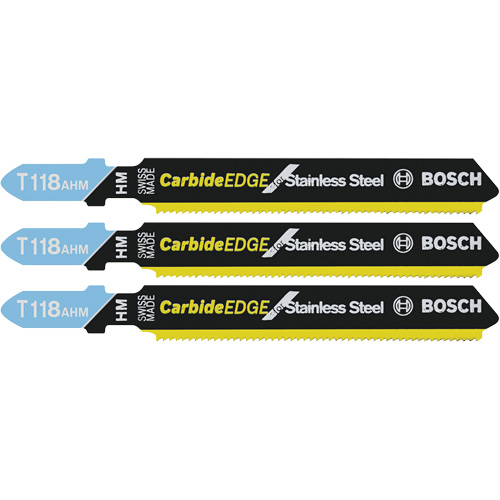 Jig Saw Blades Expert for All Purpose, Carbide, T-Shank, 3-1/4" L FMT Sales Ltd
