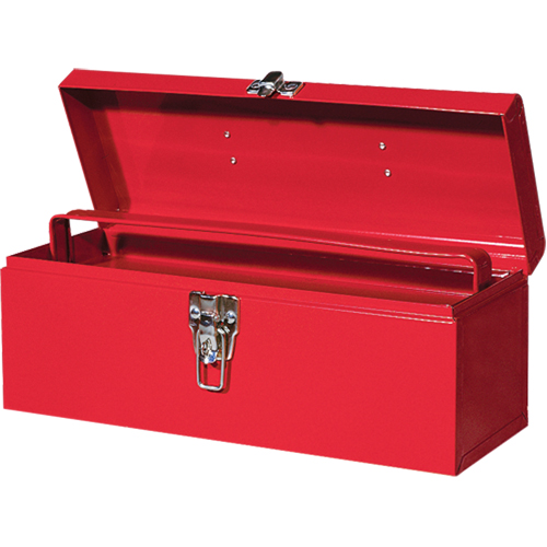 Coffre &agrave; outils portatif ATB100 avec plateau en m&eacute;tal pour outils, 6" P x 16" la x 6-1/2" h, Rouge FMT Sales Ltd