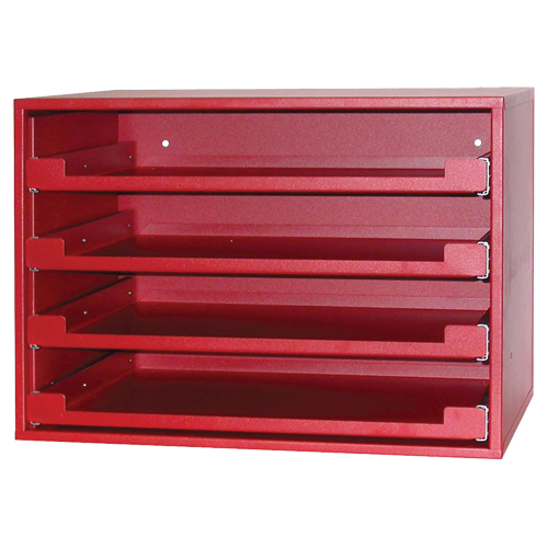 Compartment Rack, 15" D x 21" W x 15" H, Red FMT Sales Ltd