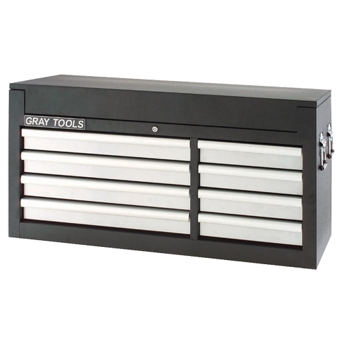 Coffre sup&eacute;rieur - 8 tiroirs, 41-1/2" la, 8 tiroirs, Noir FMT Sales Ltd