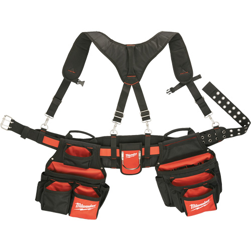 Ceinture de travail a/m&eacute;canisme de suspension pour entrepreneur, Nylon, Noir FMT Sales Ltd