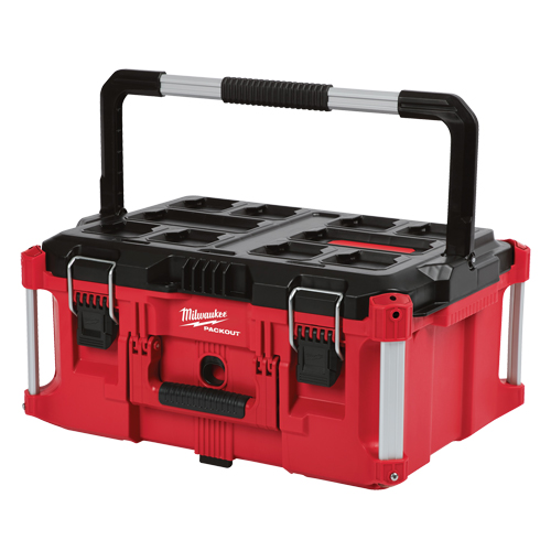 Packout Large Tool box, 22" x 16" x 11", Black/Red FMT Sales Ltd