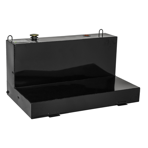 R&eacute;servoir de transfert pour carburant en acier, Acier, Capacit&eacute; 100 gal., Noir FMT Sales Ltd