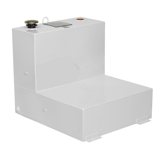 R&eacute;servoir de transfert pour carburant en acier, Acier, Capacit&eacute; 48 gal., Blanc FMT Sales Ltd