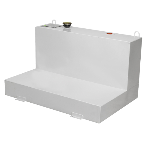 Steel Fuel Transfer Tank, Steel, 85 gal. Capacity, White FMT Sales Ltd