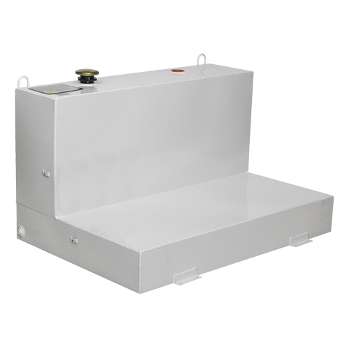Steel Fuel Transfer Tank, Steel, 85 gal. Capacity, White FMT Sales Ltd