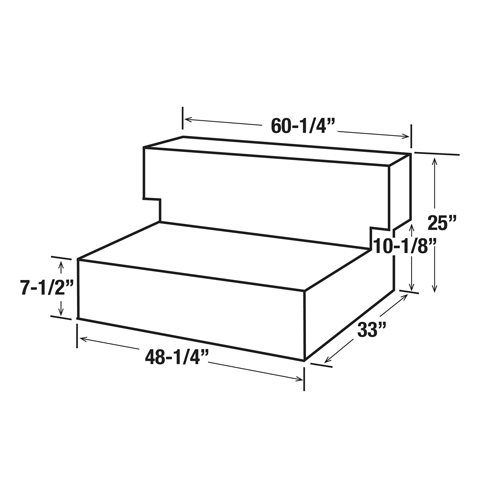 Steel Fuel Transfer Tank, Steel, 100 Gal. Capacity, Black FMT Sales Ltd