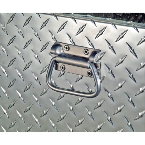 R&eacute;servoir de transfert pour carburant & coffre en aluminium, Aluminium, Capacit&eacute; 74 gal., Argent FMT Sales Ltd
