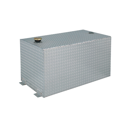 R&eacute;servoir de transfert pour carburant en aluminium, Aluminium, Capacit&eacute; 100 gal., Argent FMT Sales Ltd