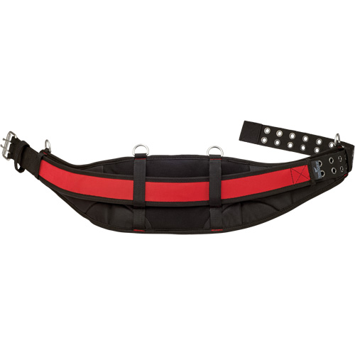 Padded Work Belt, Nylon, Black/Red FMT Sales Ltd