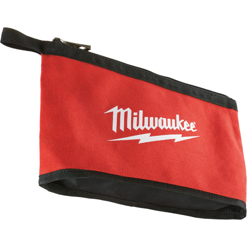 Zipper Pouch, Canvas, 1 Pockets, Black/Red FMT Sales Ltd