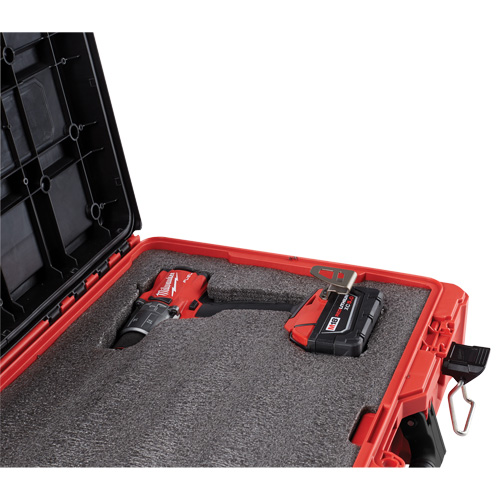 Packout Tool Case with Customizable Insert, 20-7/10" x 15-1/5" x 6-1/5", Black/Red FMT Sales Ltd