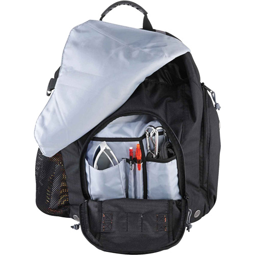 Sac &agrave; dos pour outils 5143 Arsenal, 15" lo x 8" la, Noir, Polyester FMT Sales Ltd
