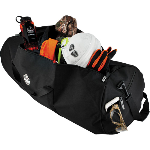 Sac polochon 5020 Arsenal, Polyester, 3 pochettes, Noir FMT Sales Ltd