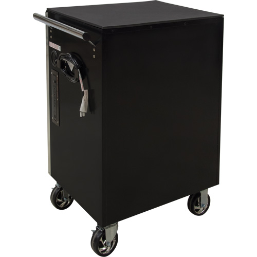 Chariot &agrave; outils &agrave; usage intensif, 7 tiroirs, 28" la x 22" p x 42-3/8" h, Noir FMT Sales Ltd