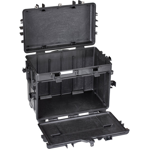 Coffre &agrave; outils militaire mobile avec tiroirs, 22-4/5" la x 15" p x 18" h, Noir FMT Sales Ltd