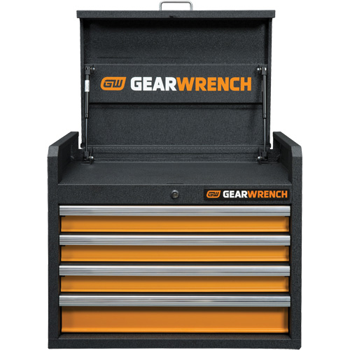 Coffre &agrave; outils de s&eacute;rie GSX, 26" la, 4 tiroirs, Noir/Orange FMT Sales Ltd
