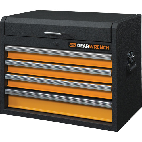 Coffre &agrave; outils de s&eacute;rie GSX, 26" la, 4 tiroirs, Noir/Orange FMT Sales Ltd
