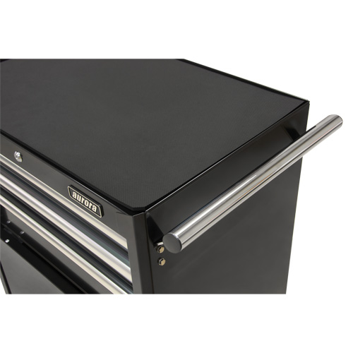Chariot &agrave; outils industriel, 3 tiroirs, 29-4/5" la x 21-1/5" p x 38-4/5" h, Noir FMT Sales Ltd