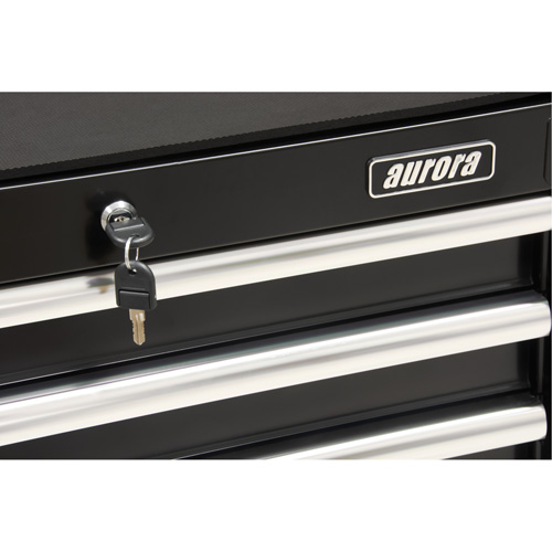 Chariot &agrave; outils industriel, 3 tiroirs, 29-4/5" la x 21-1/5" p x 38-4/5" h, Noir FMT Sales Ltd