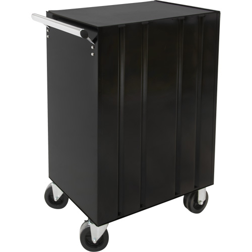 Chariot &agrave; outils industriel, 3 tiroirs, 29-4/5" la x 21-1/5" p x 38-4/5" h, Noir FMT Sales Ltd