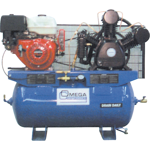 Industrial Series Air Compressors - Engine Compressors, 25 Gal. (30 US Gal) FMT Sales Ltd