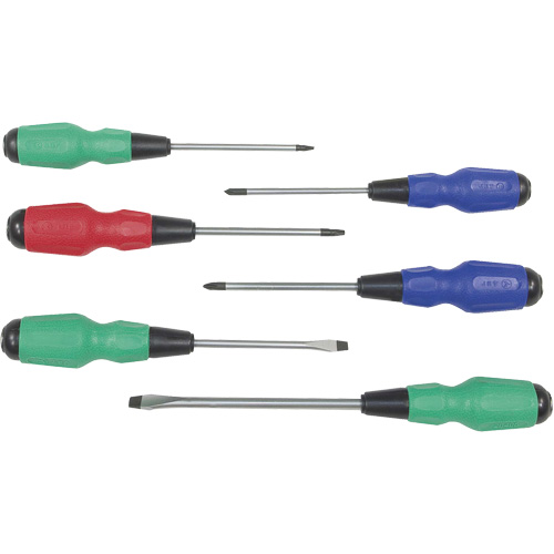 TDSS-6 Torque Drive&reg; Screwdriver Set, 6 Pcs., Magnetic FMT Sales Ltd