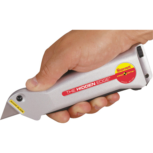 Couteau Hidden Edge, 19 mm, Acier, Prise en Aluminium FMT Sales Ltd
