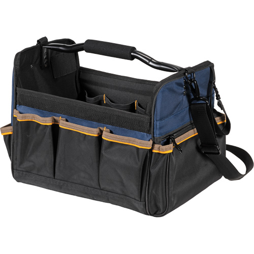 Sacs &agrave; outils souple &agrave; dessus ouvert de 14", Polyester, 21 pochettes, Beige FMT Sales Ltd