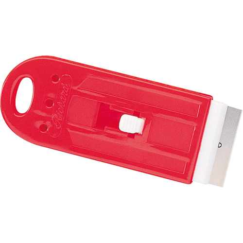 Retractable Razor Scrapers, High-Carbon Steel Blade, 1-1/2" Wide, Plastic Handle FMT Sales Ltd