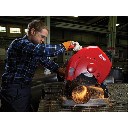 Scie &agrave; tronçonner, 14", 3900 tr/min &agrave; vide, 120 V, 15 A FMT Sales Ltd