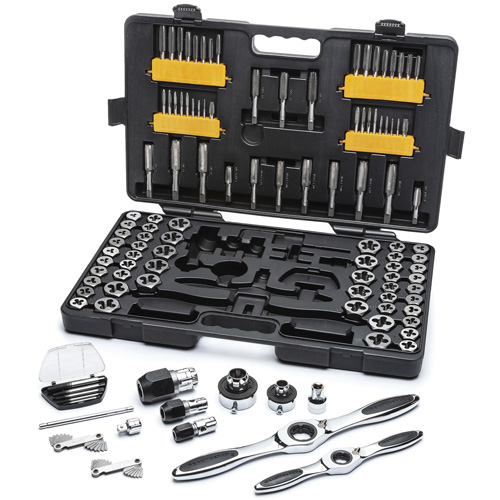 SAE/Metric Ratcheting Tap & Die Set, 114 Pieces FMT Sales Ltd