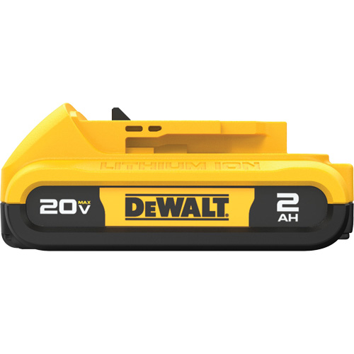 Bloc-piles 20 V Max* Compact XR, Lithium-ion, 20 V, 2 A FMT Sales Ltd