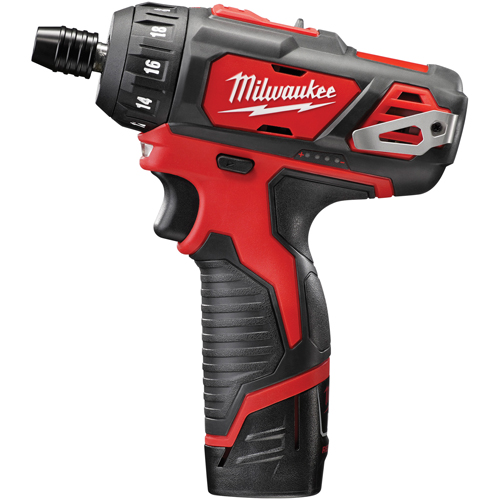 Ensemble tournevis hexagonaux &agrave; 2 vitesses M12, 1/4", 12 V, 275 lb-po couple max., Lithium-ion bloc-pile FMT Sales Ltd
