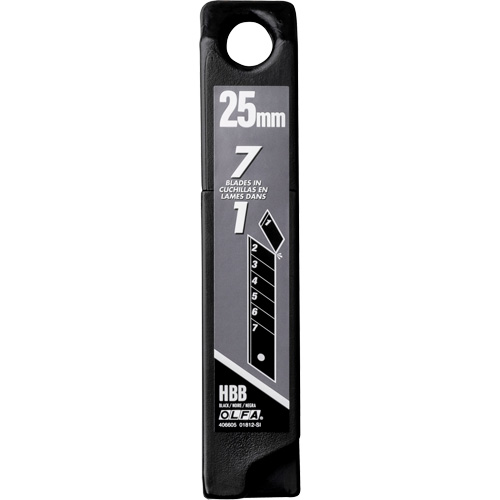 Ultra-Sharp Black Replacement Blades, Snap-Off Style FMT Sales Ltd