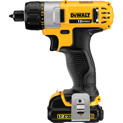 Ensemble de tournevis max, 1/4", 12 V, 160 UWO couple max., Lithium-ion bloc-pile FMT Sales Ltd