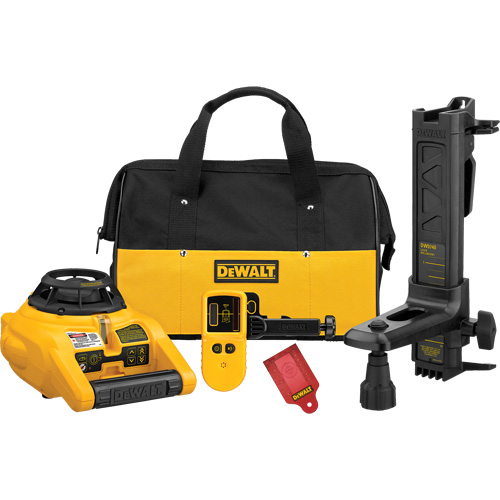 Ensemble de laser rotatif autoniveleur int&eacute;rieur et ext&eacute;rieur, 150' (45 m), 635 N.m FMT Sales Ltd