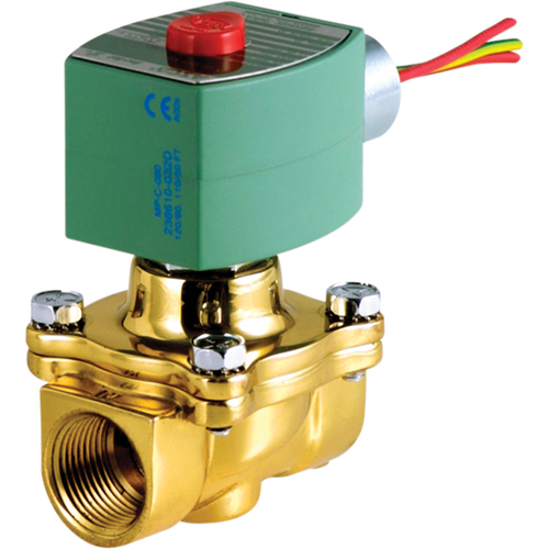 &eacute;lectrovannes &agrave; commande pilote deux voies, Tuyau de 1/2", 135 PSI FMT Sales Ltd
