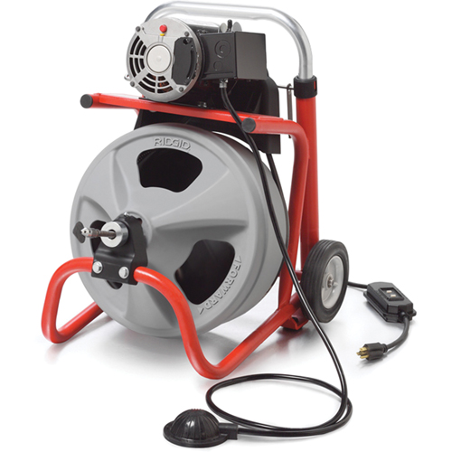 D&eacute;boucheur de drain K-400 avec cble C-31 IW, &eacute;lectrique, 3/8" FMT Sales Ltd