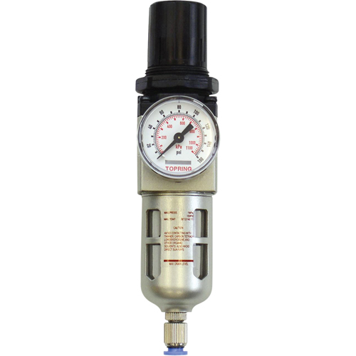 Modular Filter/Regulator, 1/2" NPTF, 150 PSI, 1.6 fl.oz. Capacity FMT Sales Ltd